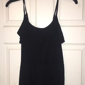 Comfortable black sundress